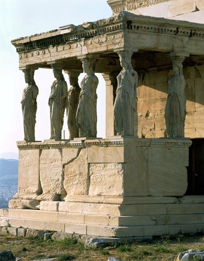Porch of the Maidens by Greek